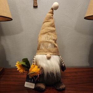 RAW DUNN HELLO AUTUMN PLUSH GNOME.